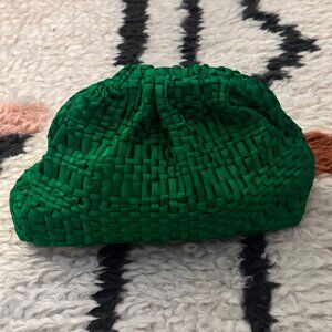 BRAND NEW Maria La Rosa Game Clutch in Emerald